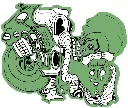 elephant and other faces